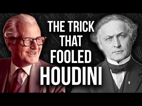 The Man who FOOLED Harry Houdini | The Professor Dai Vernon