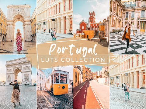 Portugal Video LUTs | Brown Tone LUTs | Influencer LUTs | Instagram LUTs | Travel LUTs
