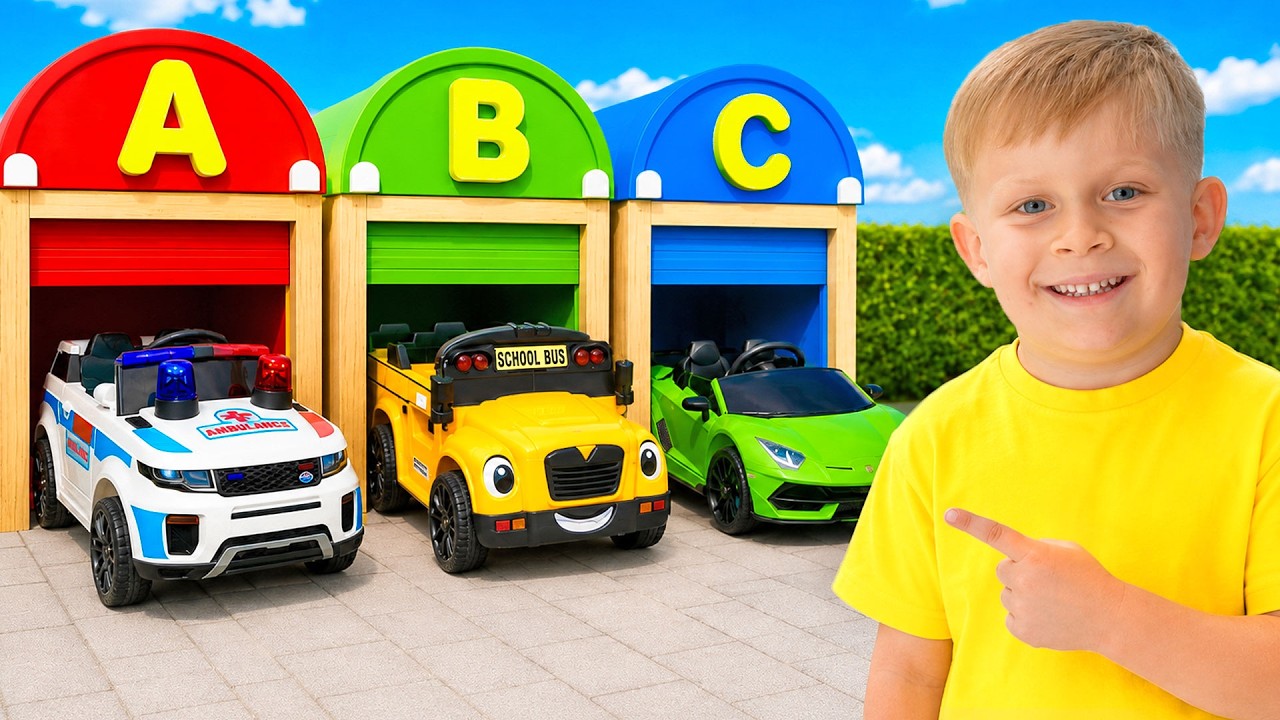 A to Z Vehicles for Kids!