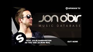 Jon O'Bir feat. Julie Harrington - Perfect As You Are (Album Mix)