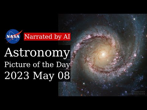 APOD: 2023-05-08 - The Spanish Dancer Spiral Galaxy (Narrated by Emma)