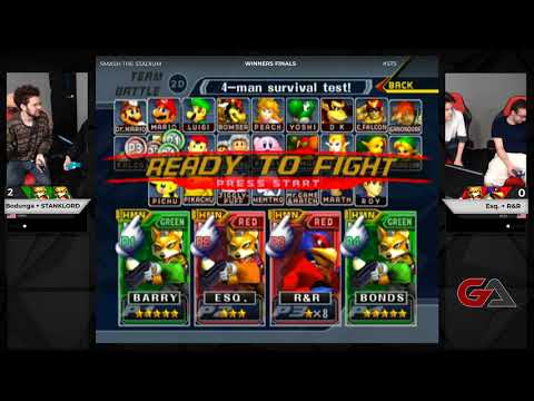 STS 3 Melee - Bodunga (Fox) + Stanklord (Fox) vs. Esquire (Fox) + R&R (Falco)