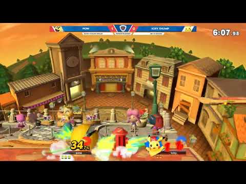 ABU 32: Pow (Pac-Man) vs. Icky Thump (Young Link) - SSBU Singles Winners