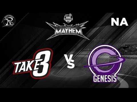 Take 3 vs Genesis - Midseason Mayhem - RLCS NA - Saison 3 - Semaine 3 - Rocket League
