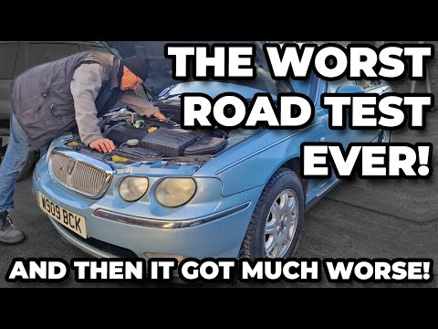 Rover 75 Road Test ... And Then It All Went WRONG! - Head Gasket Failure