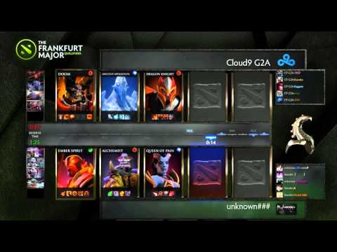 Cloud9 vs Unknown - Game 1 - Frankfurt Major Hub - LD, Charlie, Greg
