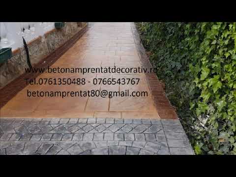 Beton Amprentat Borz - Bihor Tel.0761350488 -0766543767