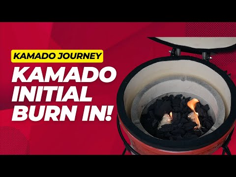 Kamado Joe Jr. Burn in and Shutdown