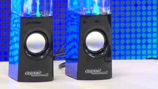 auvisio Mini-MP3-Station "MPS-560.cube" mit Radio, Wecker & Bluetooth