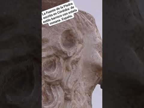 DE ESTILO BARROCO CON ESTELA ROMANA: LA FUENTE DE LA PIEDRA ESCRITA EN CÓRDOBA.  España.