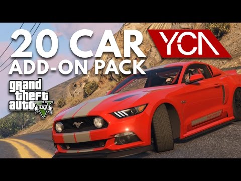 GTA V PC E20 - Mustang, Camaro and More | YCA Cars Pack - Part 2