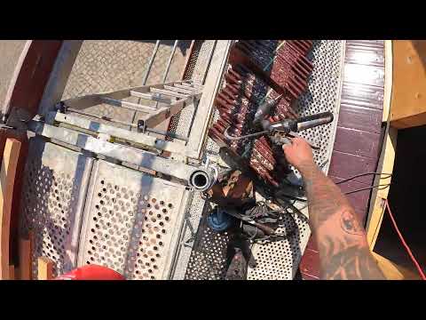 Biberschwanz Hechtgaube Teil 21 - Traufblech anbauen - Dachrinne Teil 9