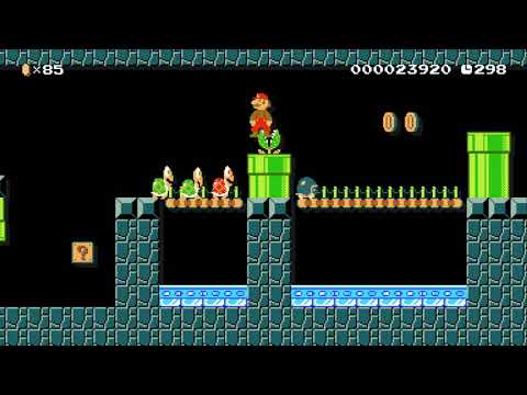 My standard world 2-1 by アル・コーラ - SUPER MARIO MAKER - NO COMMENTARY 1ay
