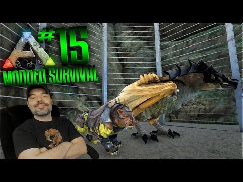 Ark Modded Survival Gameplay - S2 Ep 15 - 1000+ ARK DINO OVERHAUL X ARGENTAVIS TAME & SABER TRAINING