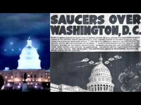 UFO Sightings over Washington D.C. and The White House in 1952 - FindingUFO Video