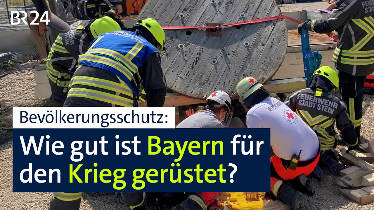Bevölkerungsschutz: Wie gut ist Bayern für den Krieg gerüstet? | BR24