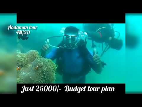 Andaman tour # SDS tourism# budget tour to Andaman # scuba diving in Andaman # radhanagar beach
