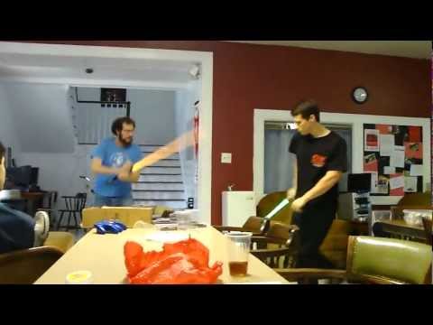 Daft Punk Lightsaber Dance Off