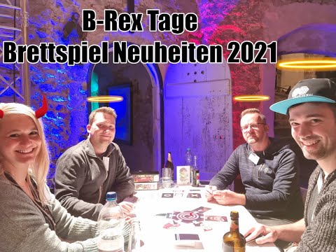 Brettspiel-Neuheiten 2021 | B-Rex Tage 2021 | Presse-Event