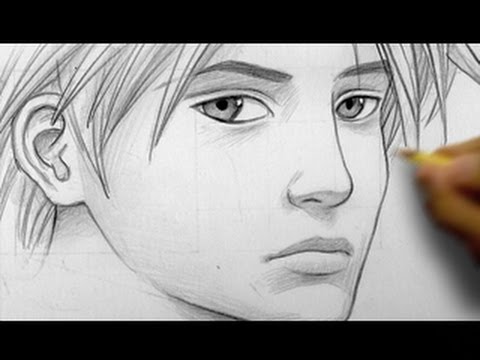 How to Draw a "Realistic" Manga Face, Line by Line