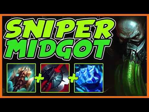 WHEN YOU HIT THAT CLUTCH SNIPE! [Masters Urgot Midlane] - League of Legends