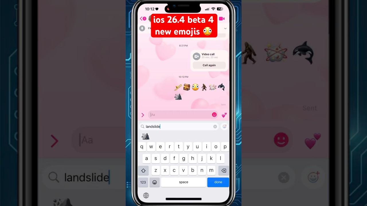 iOS 26.4 beta 4 introduces seven new emojis 😍