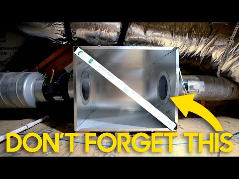 Make Up Air for a Kitchen Exhaust - Most Homes Suck. (Pun intended)