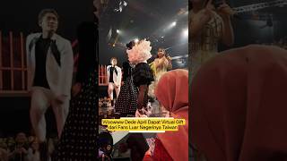 Woowww Dede April Dapat Virtual Gift dari Fans Luar Negerinya Taiwan