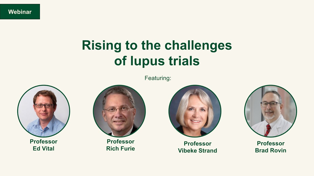 Rising to the challenges of lupus trials
