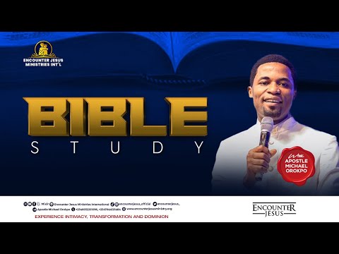 TUESDAY BIBLE STUDY | GIFTS OF THE SPIRIT PT. 1| 14.11.2023 | APOSTLE MICHAEL OROKPO