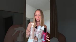 Rating all of the leave in heat protectant blow dry sprays!#haircare #hairproducts #heatprotection