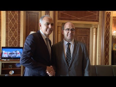 حكيم بنشماش يعقد اجتماعا مع رئيس الاتحاد العام لمقاولات المغرب