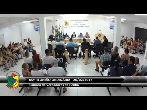 5ª Reunião Ordinária - 20/02/2017