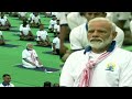Watch PM Modi Leads Mega Yoga Event In Jharkhand S Ranchi