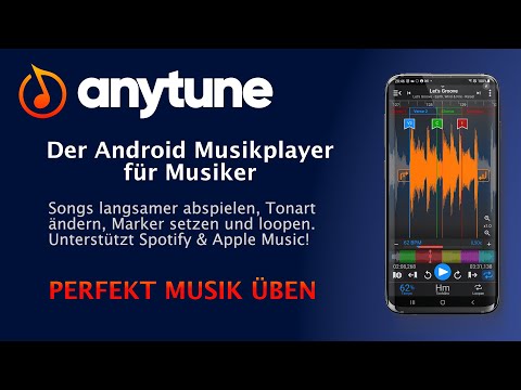Anytune™ Android - Music Speed Changer mit Spotify Streaming und Apple Music - Üben Perfektioniert 🎶
