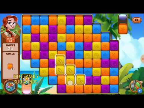 Lost island match 3 blast adventure level 43 MYSTERY ISLAND MYSTERY ISLAND HD 1080P