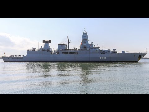 Gleißende Feuerwand: Rohrkrepierer an Bord der Sachsen