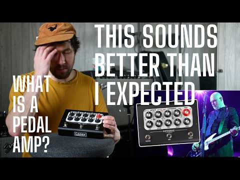 This PEDAL AMP Sounds WAY BETTER Than I Expected - the Laney Supergrace Billy Corgan
