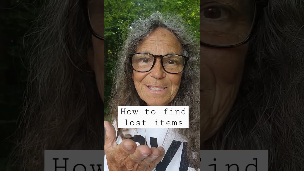 Hypnosis can help find lost items?