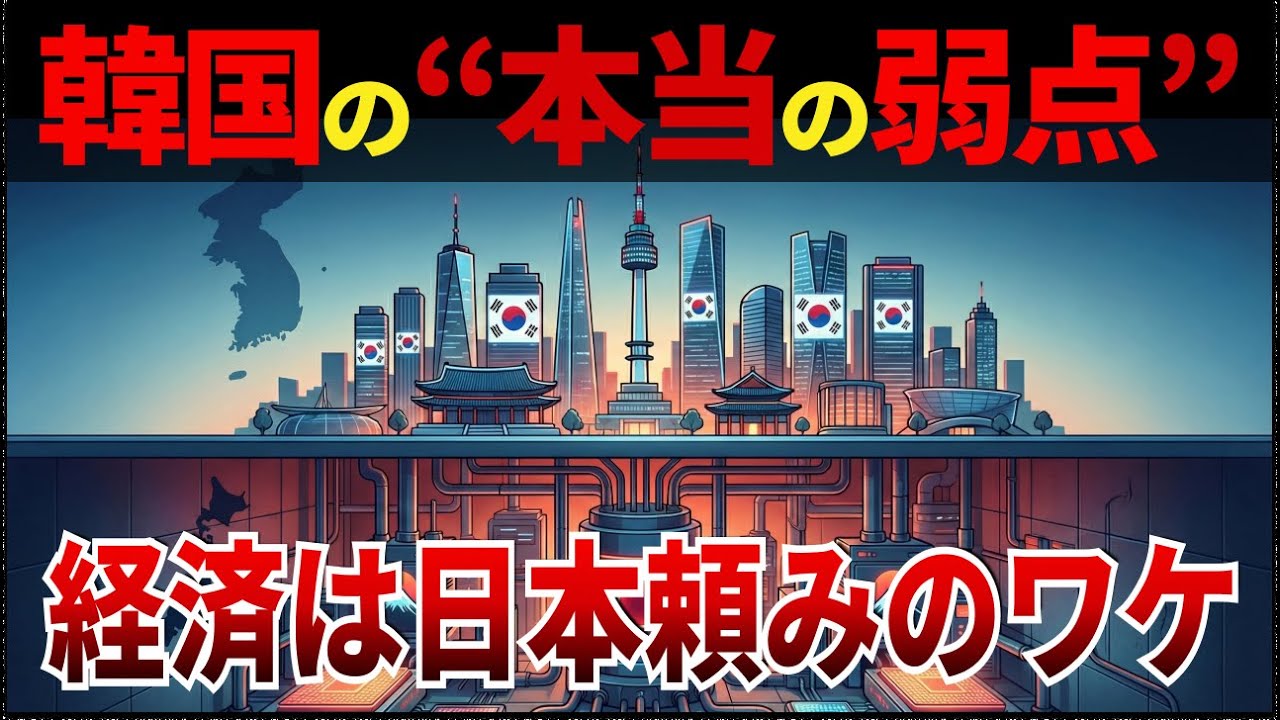 【ゆっくり解説】なぜ、韓国経済は“日本依存”から抜けられないのか？技術と資源の地政学