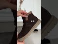 Ботинки женские замша на меху 593551 Черные Відео