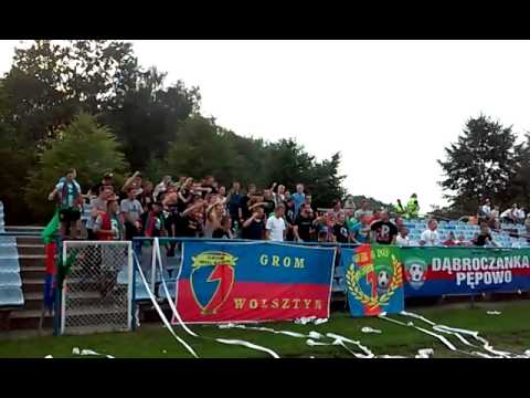 Dąbroczanka Pępowo z Gromowcami w Gostyniu.