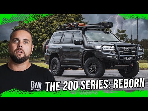 Building the Ultimate Touring Machine: V8 LandCruiser 200 Series Reborn