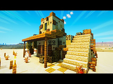 Desert House in Minecraft #Shorts