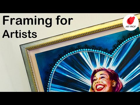 Budget FRAMING Options for Self-Taught Artists