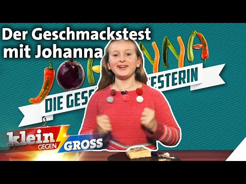 Feinschmeckerin Johanna (10) erkennt Käsesorten aus aller Welt am Geschmack! | Klein gegen Groß