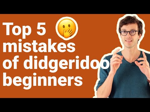 Didgeridoo lesson 9 | The 5 biggest mistakes when you start playing didgeridoo