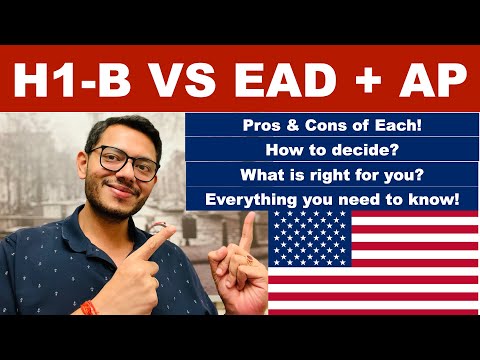Green Card EAD vs H1-B | Advance Parole | Pros & Cons #greencard #uscis #immigration #h1b