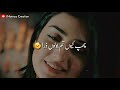 Chup kiu ho Tum Bolo Zara - Sahir Ali Bagga Status - Urdu Lyrics - New Sad Drama Ost Status