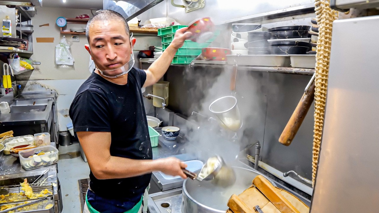 【大阪】うどんだけで６０種類！？何を頼むか迷うレベル。６０種類のメニューを自由自在に作り分ける、うどん界の鉄人